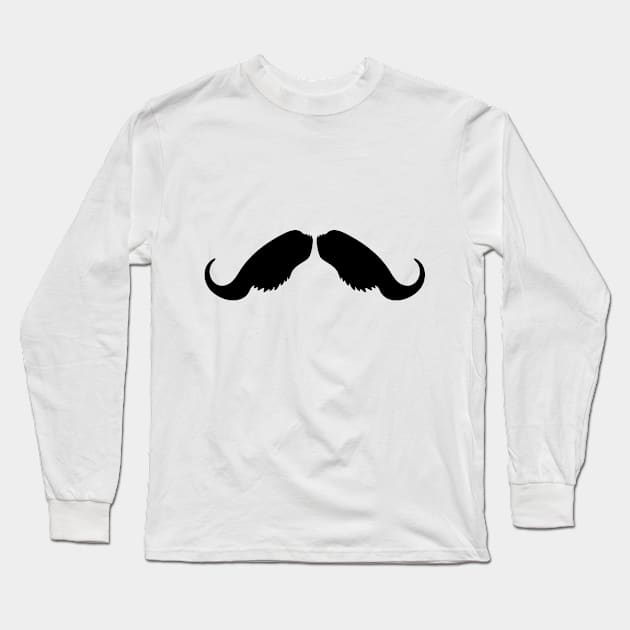 Mustache Mania - The Bavarian Long Sleeve T-Shirt by B A Y S T A L T